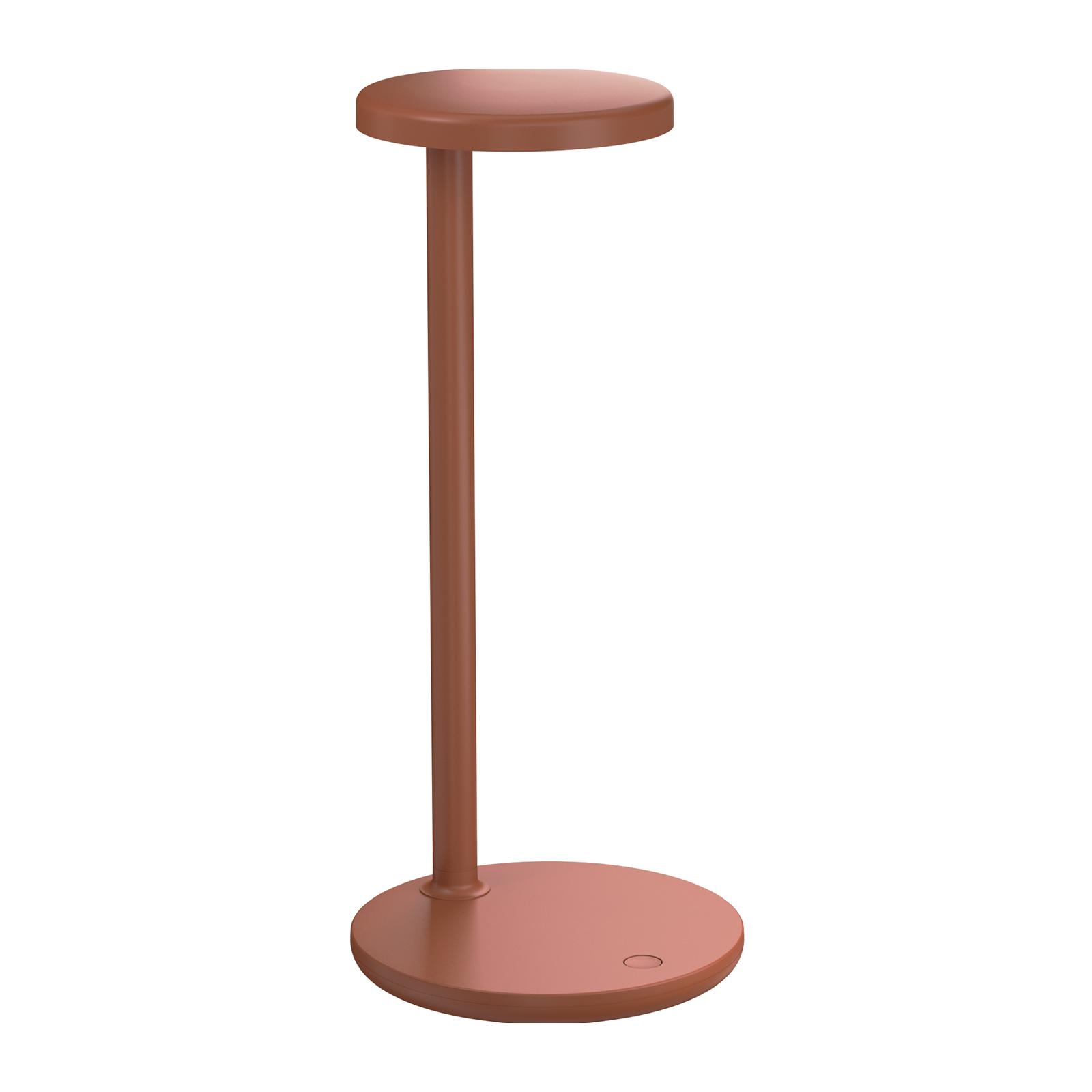 Flos - Lampe Oblique Matte Rust
