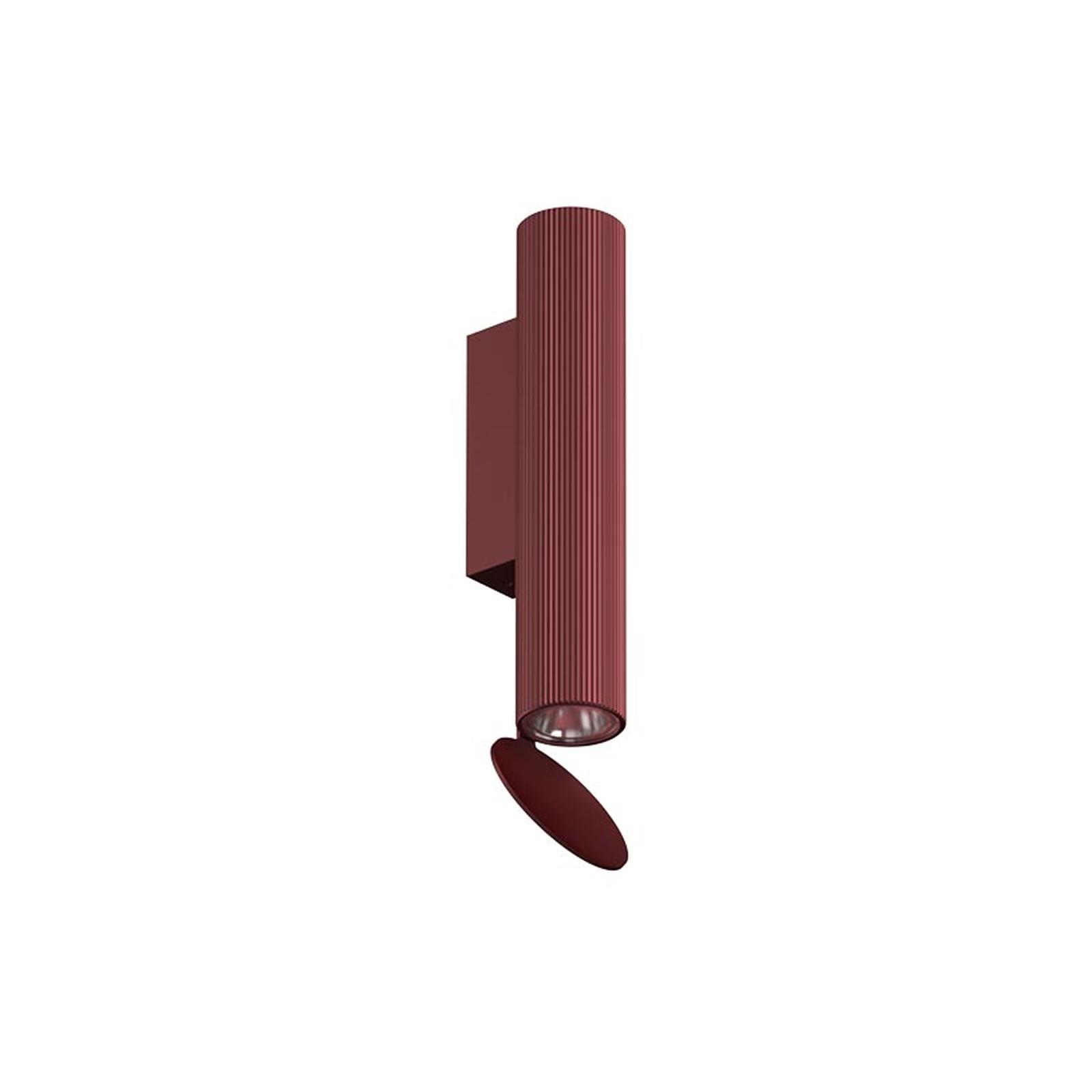 Flos - Lampe Flauta H225 Riga Anodized Ruby Red
