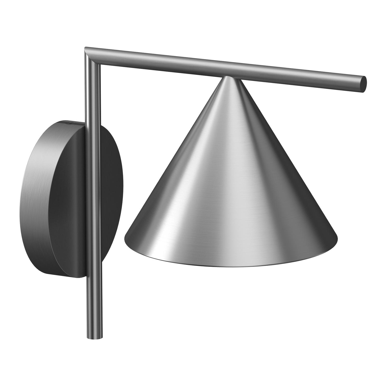 Flos - Lampe Captain Flint Outdoor W1 Brushed Stainless Steel