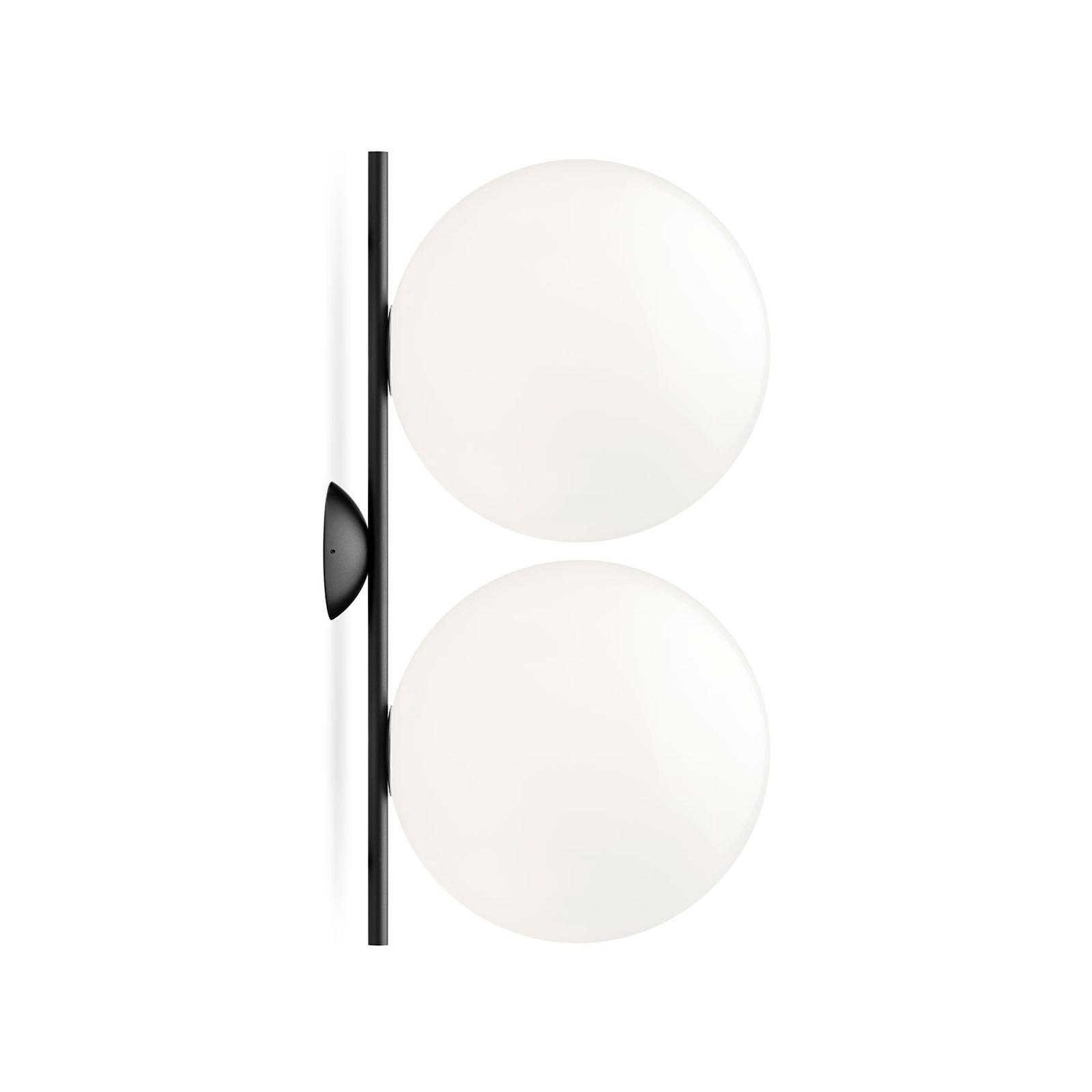 Flos - Lampe IC Lights C/W2 Double Black