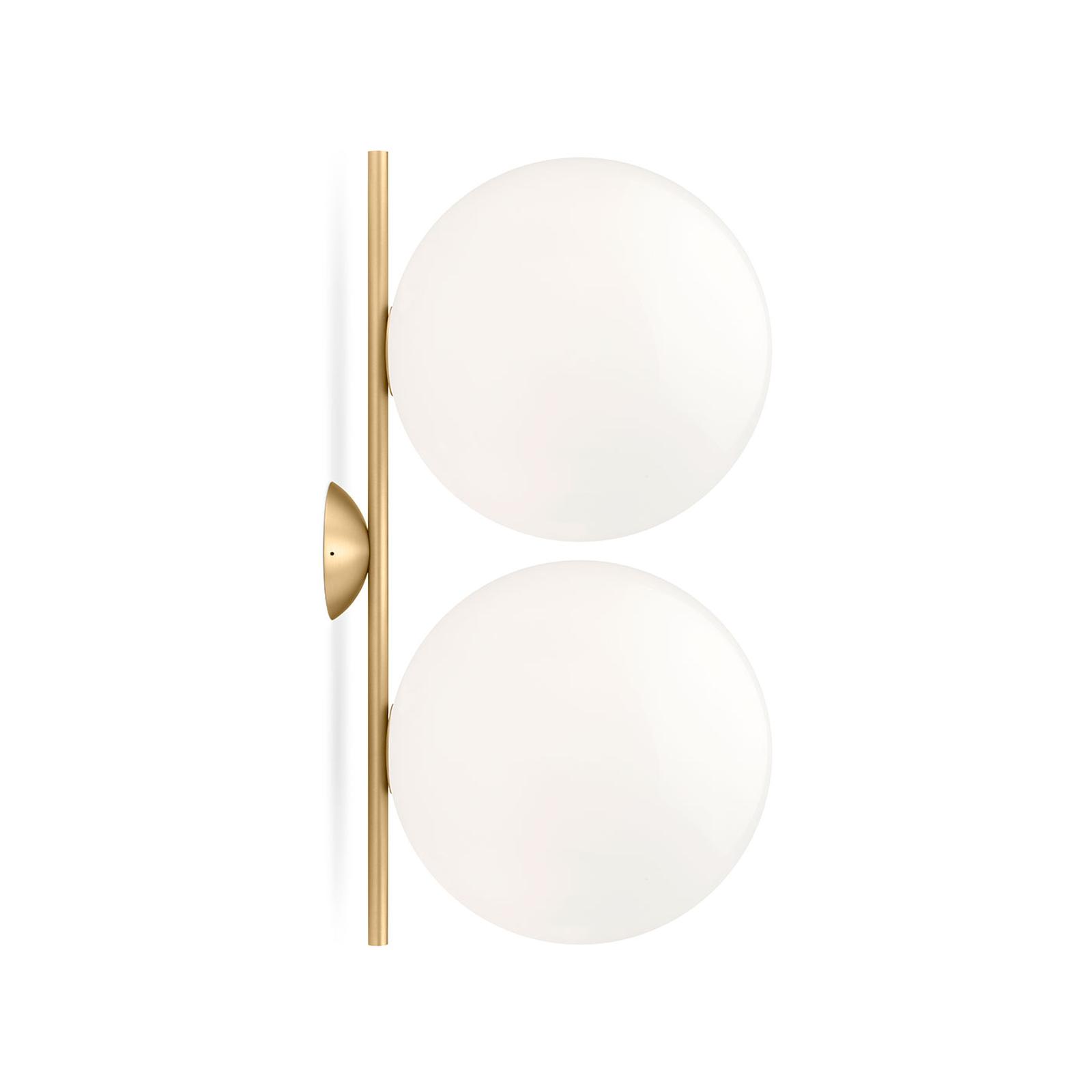 Flos - Lampe IC Lights C/W2 Double Brass