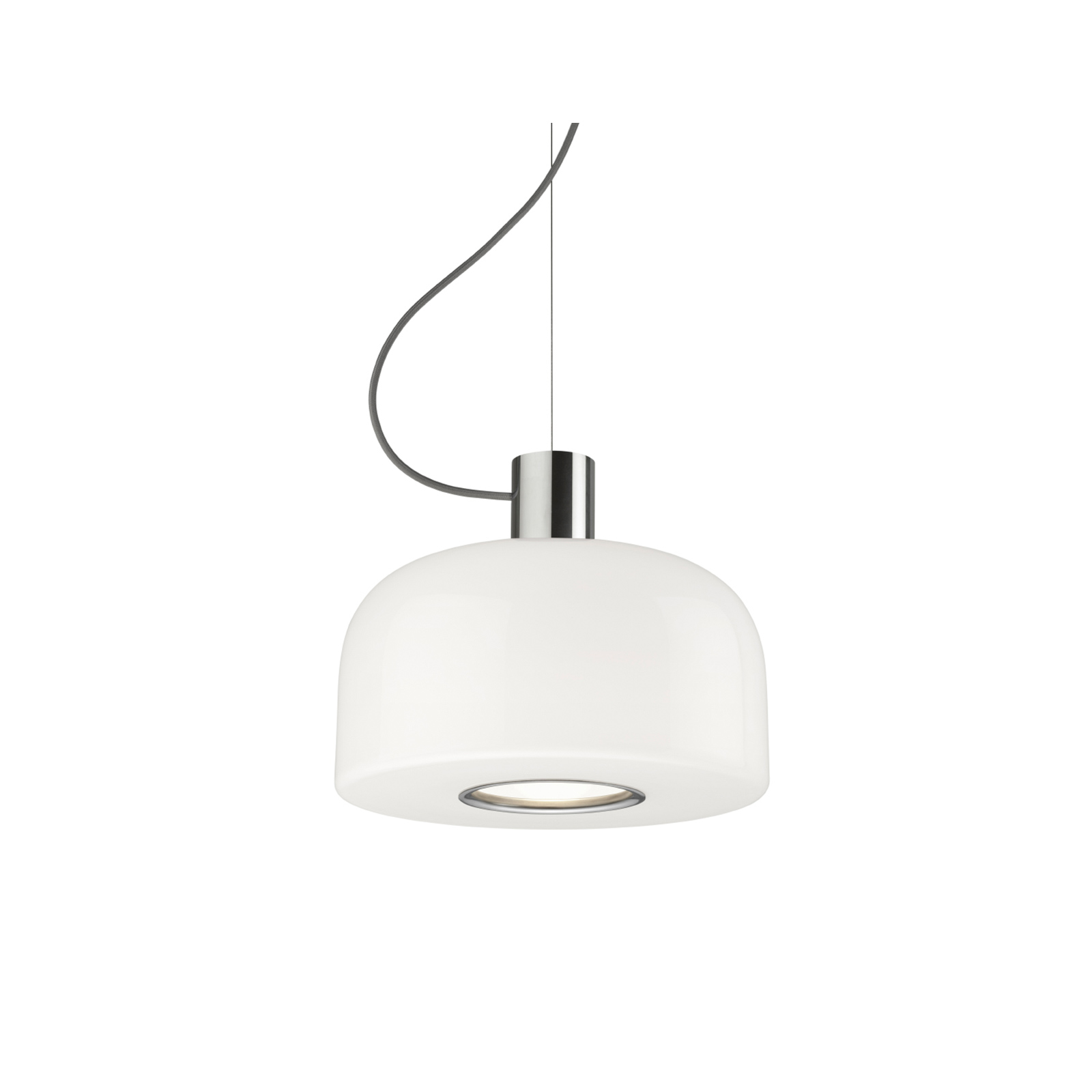 Flos Bright Aluminium - Bellhop Glass S1 - Silver And Chrome Selection