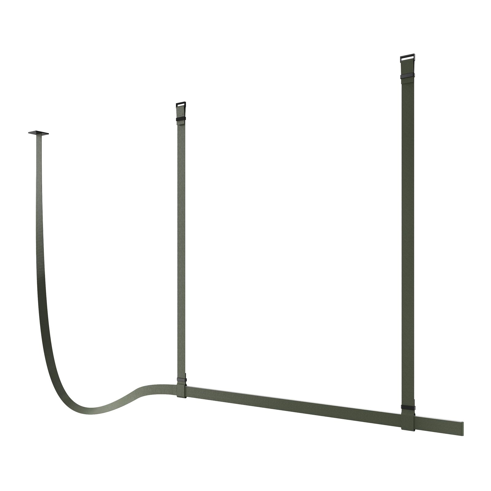 Flos - Lampe Belt Fabric Grey Olive Casambi 2000mm Grey Olive