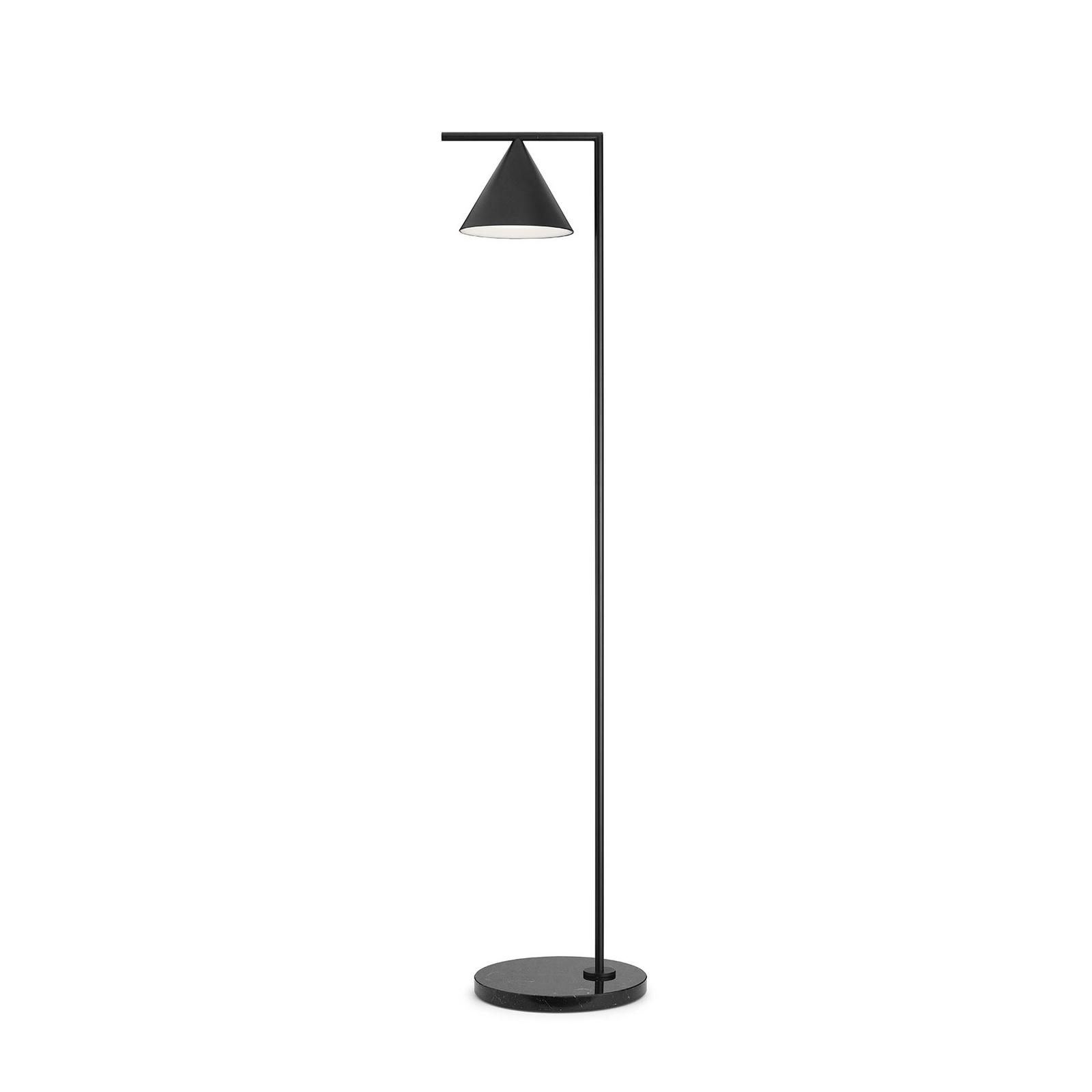Flos - Lampe Captain Flint Anthracite/Black Marble