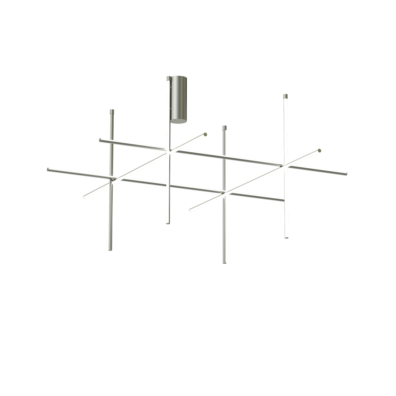 Flos - Lampe Coordinates Ceiling 4 Argent