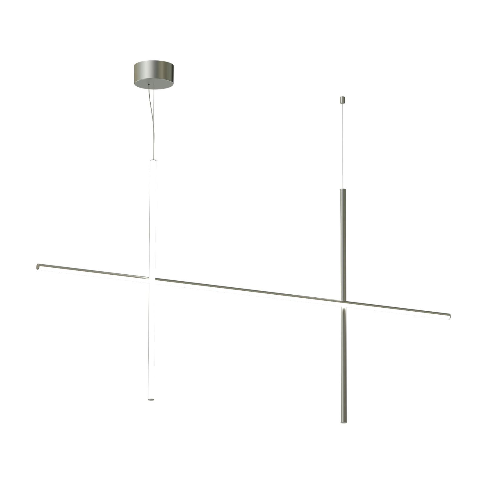 Flos - Lampe Coordinates Suspension 2 Argent
