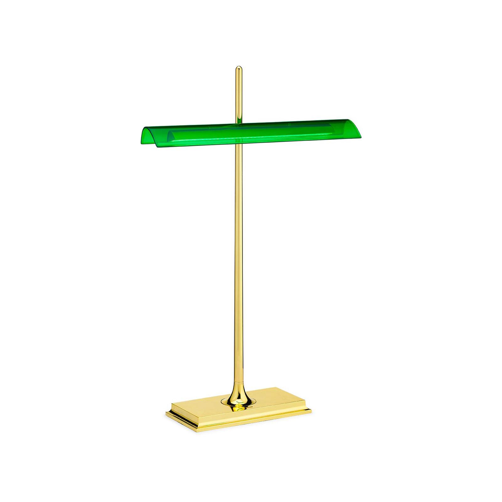 Flos - Lampe Goldman Brass/Green