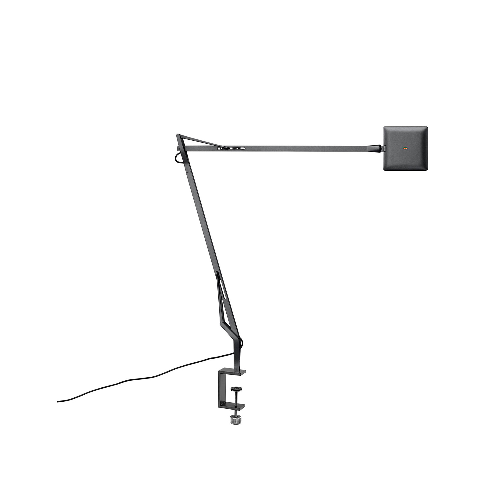 Flos - Lampe Kelvin Edge Clamp Titanium