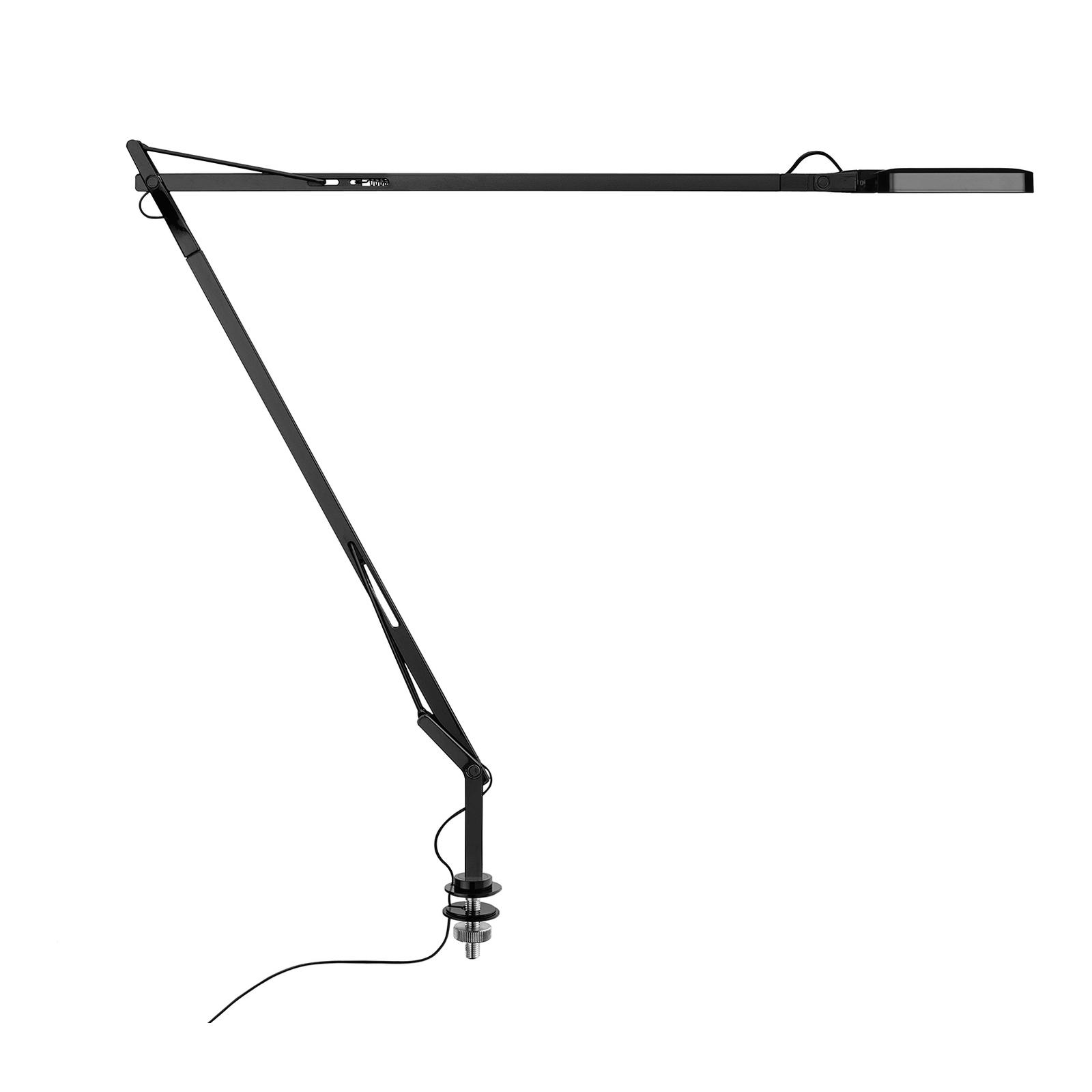 Flos - Lampe Kelvin Led Desk support hidden cable Black